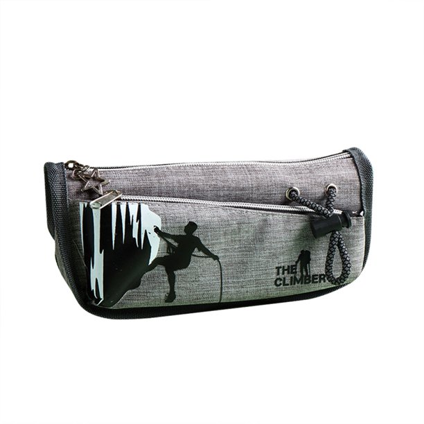 Estuche de lona de gran capacidad para estudiantes Estuche de lápices con cremallera Estuche de papelería Estuche de lápices Wmkox8yii HFSH3167