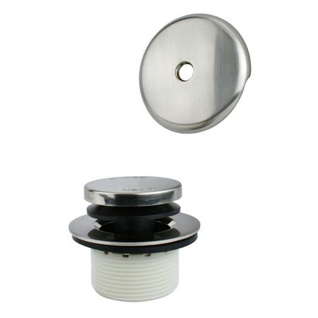 Keeney Brushed Nickel Foot Lock Trim Kit