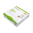thumbnail image 2 of Bag Tek Clear Plastic Drink Carrier Bag - Fits 1 Cup - 6 1/4" x 3 1/4" x 11" - 100 count box, 2 of 10
