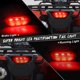 thumbnail image 2 of Lámpara de freno de luz trasera de motocicleta para Honda Trx700xx 2008-2009 rojo Kuyhfg Sin marca, 2 of 5