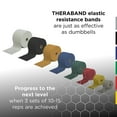 thumbnail image 5 of THERABAND Professional Latex Band, Black, Special Heavy, 5 Ft, Level 6, Resistance 7.3 lbs, Individual Package, 5 of 9