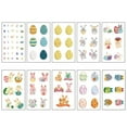 thumbnail image 2 of WHEANG Stickers Easter Child Sticker Bunny Cute Body Various Patterned Eggs Sticker, 2 of 4