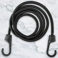 thumbnail image 2 of 60 Inch Black Bungee Cords with Hooks Heavy Duty, 4 Pack, 2 of 9
