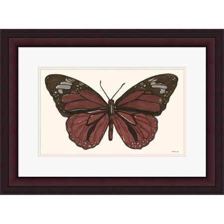 Great Art Now Papillon 4 by Stellar Design Studio, Framed Wall Art, 24.5W x 18.25H