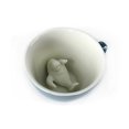 thumbnail image 2 of Taza de ceramica Creature Cups de manati 11 onzas azul cun, 2 of 2