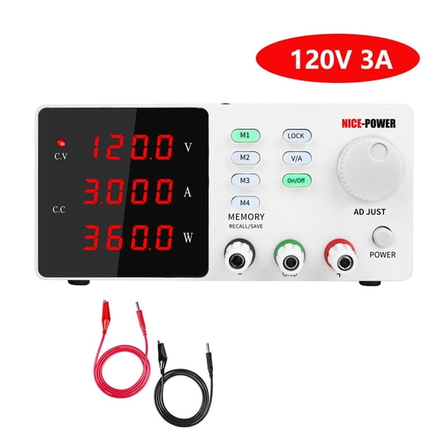 Alimentation Programmable 30V 10A 60V 5A 120V 3A Alimentation DC Réglable Fonction Mémoire Haute Précision