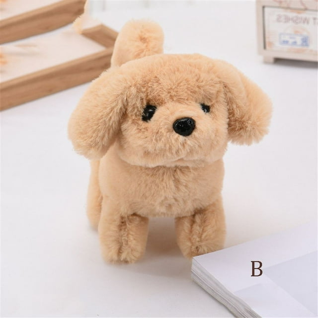 Benefit Intelligence Gift Kids Walk Bark Plush Puppy Robot Electronic ...