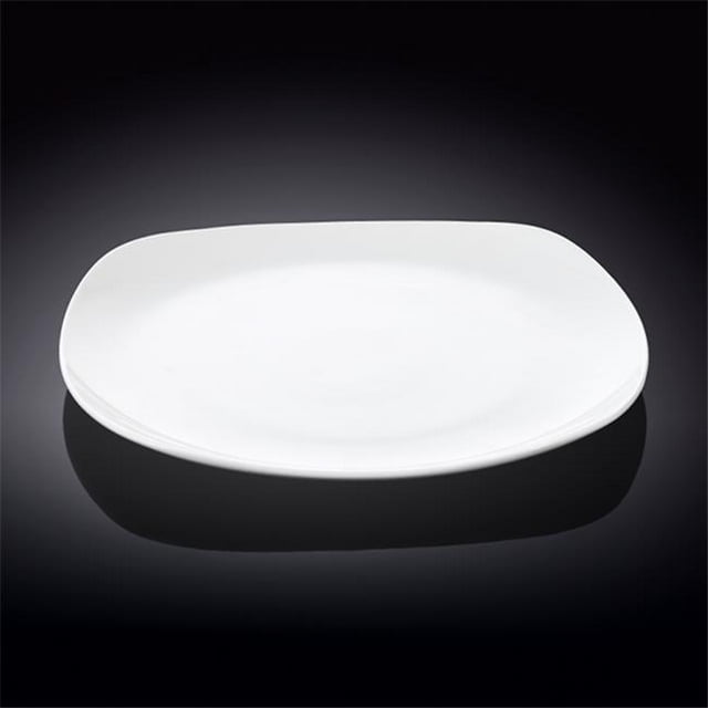 Wilmax 991002 Assiette de Souper 9,75 x 9,75 Po, Blanche - Lot de 24