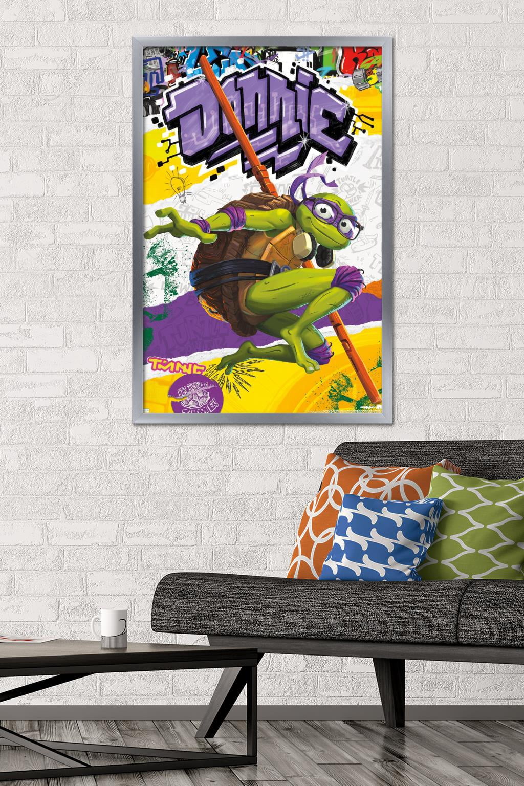 Teenage Mutant Ninja Turtles: Mutant Mayhem - Donatello Wall Poster, 22.375" x 34" Framed