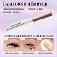 thumbnail image 4 of DIY Lash Extension Mix Styles Individual Lash Clusters with Bond&Seal Remover Tweezers Lash Brush eye Makeup tool, 4 of 9