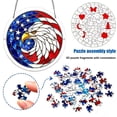 thumbnail image 1 of Independence Day Colorful Acrylic Puzzle Pendant Home Puzzle Decoration, 1 of 8