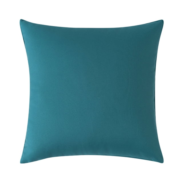 Cubiertas de Almohada Tirar 2Pcs Al Aire Libre Impermeable Almohada Cubierta, 45x45cm Moderno Color Sólido Cojín Respaldo Al Aire Libre Cubiertas de Almohada