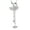 I, variant on 3PCS Women Necklace Shining Rhinestones Inlay Tulip/Rose Flower Swan/Bow Tassel Charms Dress-Up Multiple Styles Long Sweater Chain Party Dress Necklace Jewelry Gift,G