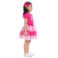 thumbnail image 3 of Barbie Toddler Girls Cosplay Tutu Dress with Puff Sleeves, Sizes 12M-5T, 3 of 8