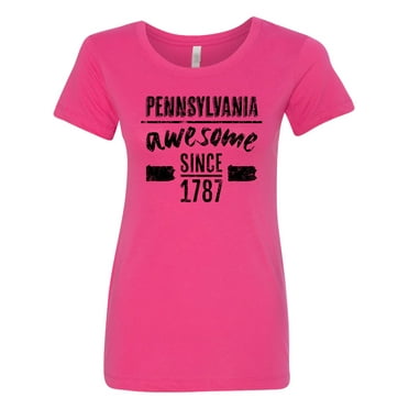 Inktastic Pennsylvania Awesome Since 1787 Women's T-Shirt