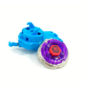 Powerful Beyblade High Performance Launcher and Purple Beyblade Set