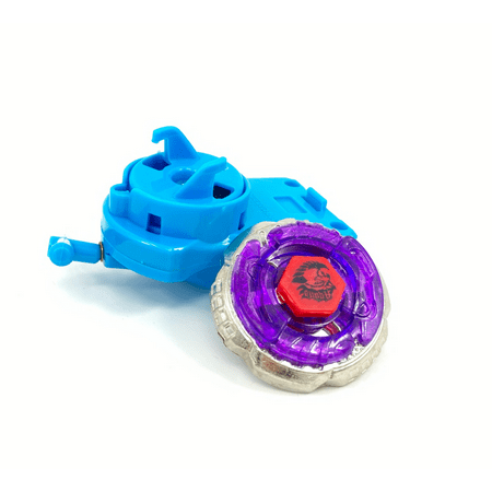 Powerful Beyblade High Performance Launcher and Purple Beyblade Set