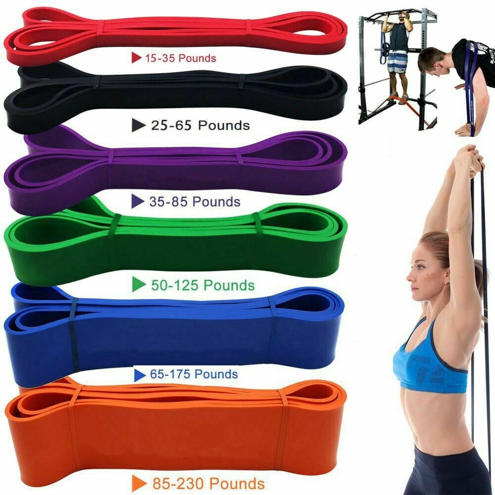 Strong Loop Resistance Bands Heavy Duty Exercise Sport Fitness Gym Yoga nL