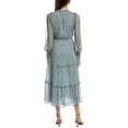 thumbnail image 2 of ALLISON womens  Tiered Midi Dress, m, Blue, 2 of 3