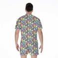 thumbnail image 2 of Colorful Ice Cream Pattern Short Sleeve Men'S Rompers Casual Summer Jumpsuits Outfit, 2 of 4