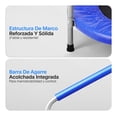 thumbnail image 4 of Trampolín Plegable de 91cm SereneLife, Trampolín Compacto para Ejercicio para Niños, Brincolin de Ejercicio con Mango de Espuma, Carga Máxima 68kg, para Interior/Exterior, 4 of 7