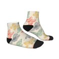 thumbnail image 3 of Bingfone Butterfly Design Patterned Men'S Women'S Casual Cotton Socks, 3 of 9
