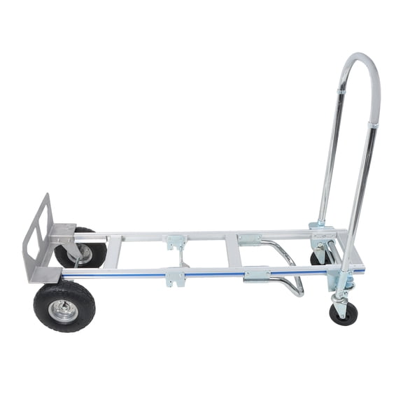 findmall 1000Lb Aluminum Hand Truck 2 In 1 Folding Trolley Convertible Folding Dolly Cart