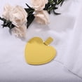 thumbnail image 2 of Espejo Compacto en Forma de Corazón Unique Bargains Acero Inoxidable Amarillo, 2 of 7