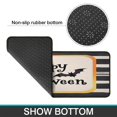 thumbnail image 6 of Happy Halloween Kitchen Mats Sets Of 2 Spooky Boo Kitchen Mats for Floor Bathroom Washable Sink Mats Decorations for Porch Veranda Entryway (17x47in+30x17in), 6 of 7