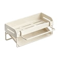 AuroraX Kitchen Sink Sponge Holder Rack Sink Organizer Caddy Self ...