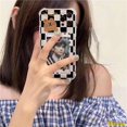 thumbnail image 1 of Funda Para Samsung A14 A13 A04E A23 A04 A12 A53 A73 A33 A03s A03 A51 A50 A50s A02 A30s A02s A72 A52 A52s A32 A22 A10s A20 A30 A71 Cute Bear Bunny Wallet Slot Anti-Caída Blanda, 1 of 4