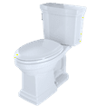 thumbnail image 3 of TOTO CST404CEFG#12 Promenade II Two-Piece Elongated 1.28 GPF Universal Height Toilet with CeFiONtect, 3 of 5