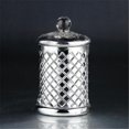 thumbnail image 1 of 8.5 x 5.5 in. Glass Jar with Lid, Silver, 1 of 1