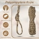 thumbnail image 3 of Uxcell Cuerda de Paracord de 1/8", 100 pies, Cuerda de Camping de 7 hebras, Cuerdas de polipropileno trenzadas, Cuerdas utilitarias ligeras para uso marino, interior y exterior., 3 of 6