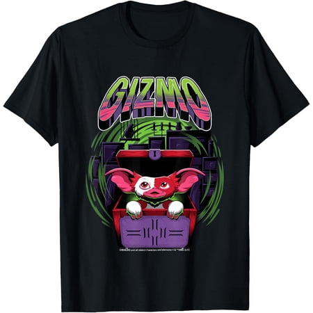 Gremlins Gizmo Box Art Graphic T-Shirt Size S-5XL