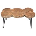 thumbnail image 2 of Diamond Sofa Joss Natural Acacia One of a Kind Live Edge Rectangle Coffee Table, 2 of 3
