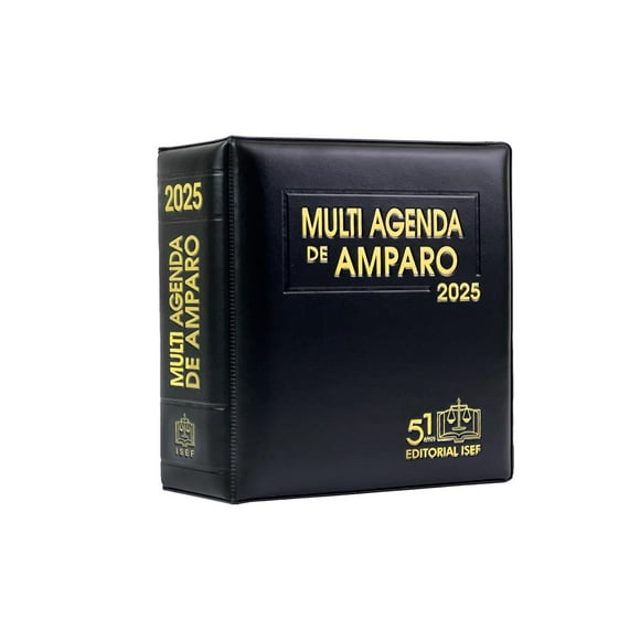 Multi Agenda de Amparo 2025 (Curpiel) Blanco