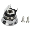 thumbnail image 2 of Guitar Output Jack, Firm Fixation Easy Welding Precise Size Excellent Contact Electric Guitar Socket Metal  for Replacement Silver,Black, 2 of 8
