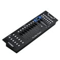 thumbnail image 1 of Consola de iluminación DMX512 Controlador de luz Panel de consola 192CH Función de programación Sonido activado con antena de pantalla LED para escenario DJ Pubs Bar Fiesta Disco Boda Par Light Tomshoo  Consola de iluminación, 1 of 6