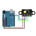 thumbnail image 2 of 5X -AS7341 Visible Infrared Color Spectrometer Sensor Module Illuminance Color Measurement Detection B,5 x Sensor module,Black, 2 of 3
