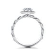 thumbnail image 2 of Monture de Bague de Fiançailles Halo McKenna en Diamant 1/3 Ct, 2 of 3