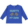 thumbnail image 3 of Inktastic Daddys Pit Crew Boys Racing Boys Long Sleeve Toddler T-Shirt, 3 of 5