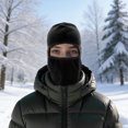 thumbnail image 4 of Unique Bargains 1 Pc Multi-function Face Mask Sports Balaclava for Cycling Black, 4 of 6