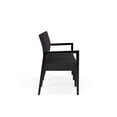 thumbnail image 2 of Pemberly Row Waiting Reception 3 Seat Tandem Seating No Center Arms in Black, 2 of 5