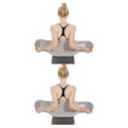 thumbnail image 4 of Goriertaly Relief And Comfort With Lumbar Support Belt For Back Pain Convenient And Practical Polyester Waist Back Support Belt gray M 2Set, 4 of 6