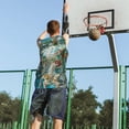 thumbnail image 5 of Sikiie Vintage Print Island Skull Basketball Jersey Reversible Men's Mesh Athletic Sports Shirts Training Practice S-4XL3X-Large, 5 of 6