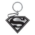 thumbnail image 1 of PlastiColor P23-004029R01 Black & Silver Superman Enamel Key Chain, 1 of 2