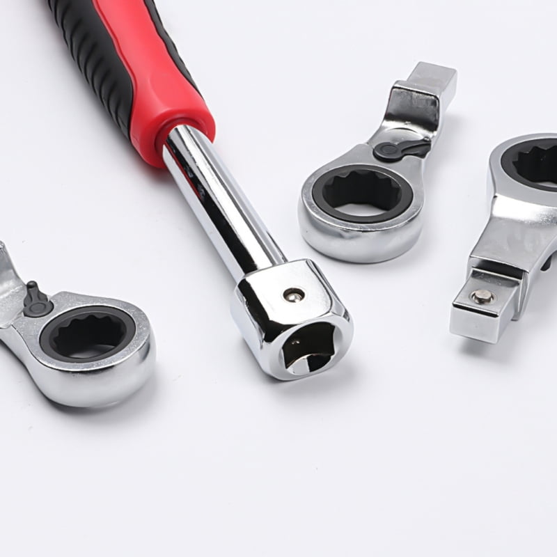 8Pcs Ratcheting Combination Wrench Set 8-10-12-13-14-17-19mm Ratcheting Wrench