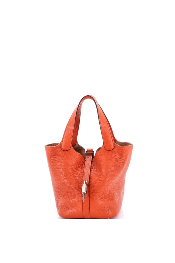 Pre-Owned Picotin Lock Bag Clemence PM By Rebag