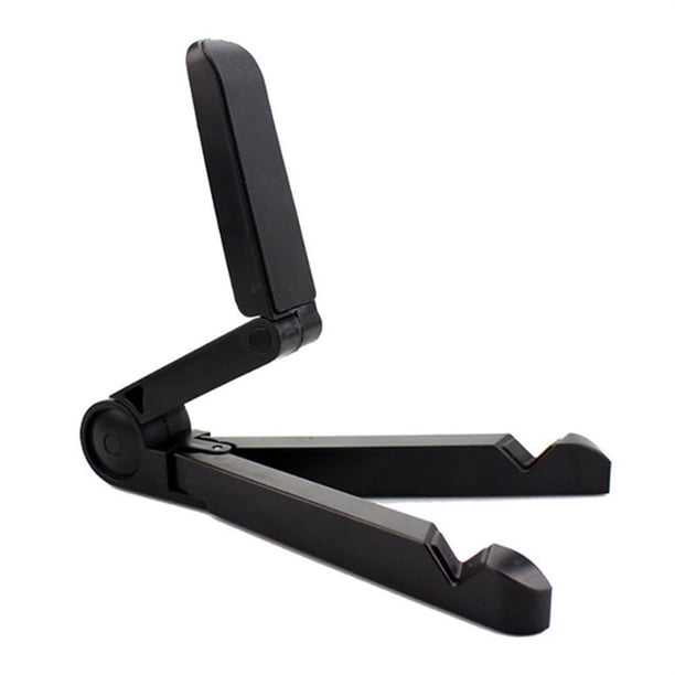 Soporte para teléfono móvil Irfora Soporte de tableta para teléfono móvil ajustable Soporte de teléfono de tableta plegable portátil Soporte de teléfono ABS Amplia compatibilidad Negro Irfora Soporte para teléfono móvil